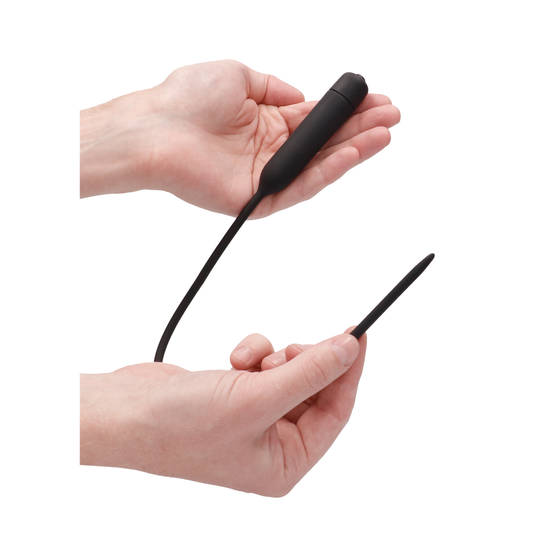 Silicone Vibrating Bullet Plug Extra Long 5 Silicone Vibrating Bullet Plug Extra Long - Image 5